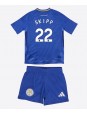Leicester City Oliver Skipp #22 Replika Hemmakläder Barn 2024-25 Kortärmad (+ byxor)